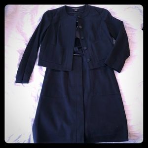 Brooks Brothers Navy Skirt Suit